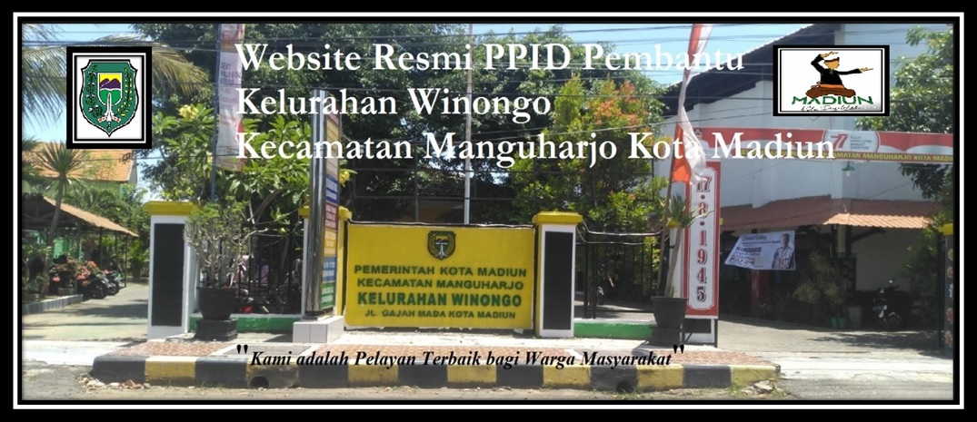 Website Resmi PPID Pembantu Kelurahan Winongo Kecamatan Manguharjo